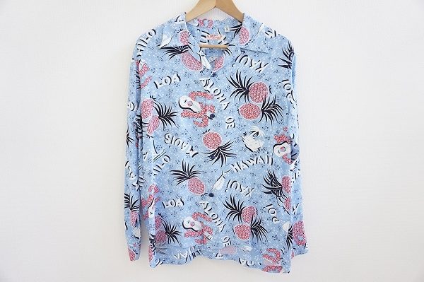 一枚でも羽織っても個性を発揮！サンサーフのアロハシャツを出張買取いたしました