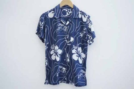 さりげないスカル柄がオシャレ！ルシアンペラフィネのメンズアロハシャツを宅配買取いたしました