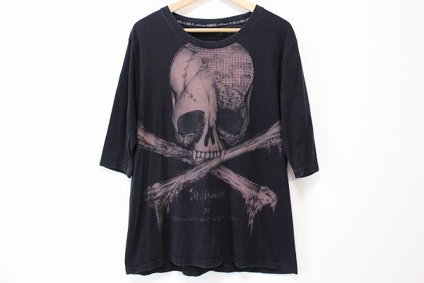 強烈な印象を与える大胆なスカルデザインのロエンのTシャツを出張買取いたしました