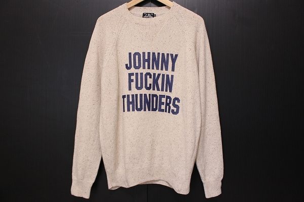 ヒステリックグラマーのジョニー・サンダースロゴ入りトップスを買い取りました