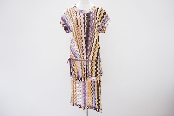 ニットウェアの王様・ミッソーニのニットワンピースをお譲りいただきました