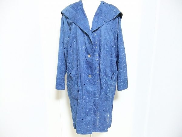 着心地や存在感も抜群な加賀本藍染である染工房石田のコートを出張買取いたしました