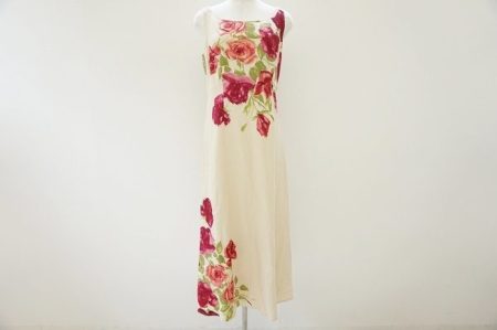 ガーデンプリントがキュートなローラアシュレイのワンピースを買い取らさせていただきました