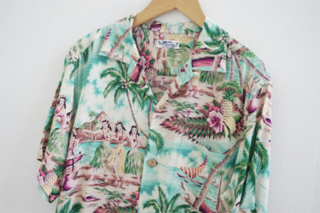 サンサーフのレトロ感たっぷりなアロハシャツを買い取りました