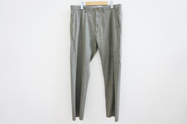 こなれ感をかんたんに演出！パパスの麻混パンツを買い取りさせていただきました