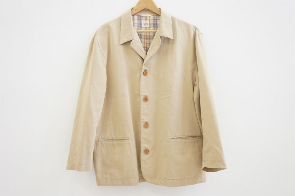 ナチュラルカラーで自然にゆったり着こなせる、パパスのジャケットを買取いたしました