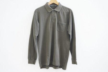 日本製のよさが堪能できるパパスの長袖ポロシャツをお譲りいただきました