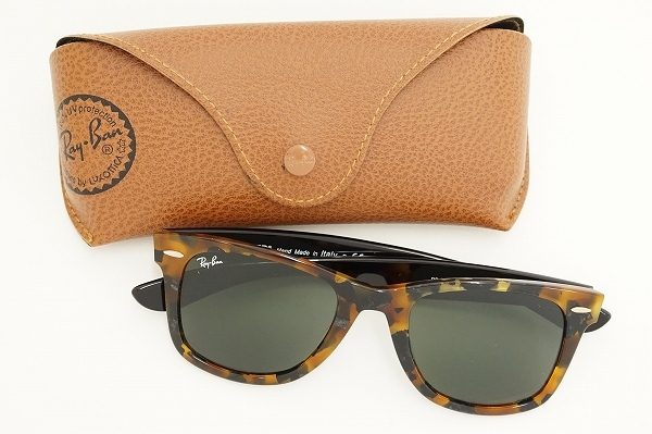 快適な掛け心地なのにファッショナブル！レイバンのサングラスを買取いたしました