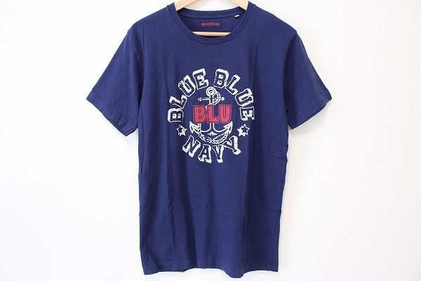 マリンコーデに取り入れたい爽やかなブルーブルーのTシャツを買取いたしました