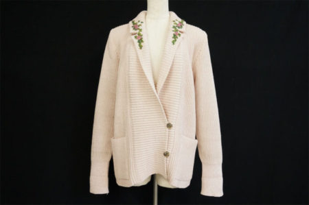 上品で大人可愛い斉藤都世子のジャケットを買取いたしました