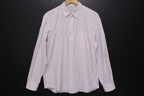 スッキリとした印象ながらも優し気な雰囲気、パパスの長袖シャツを買取いたしました