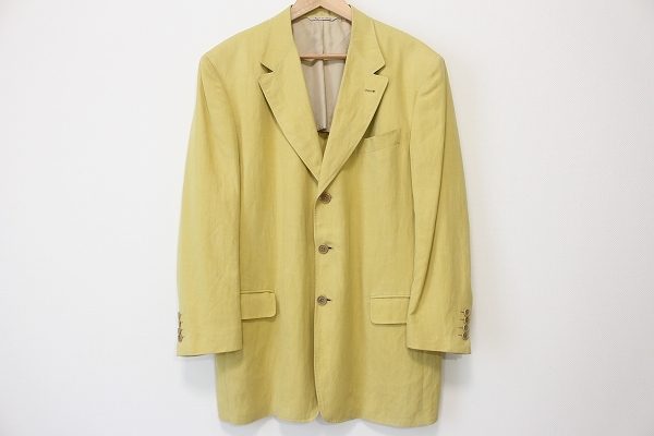 イタリアブランド、カナーリの爽やかな色をしたジャケットを買取いたしました