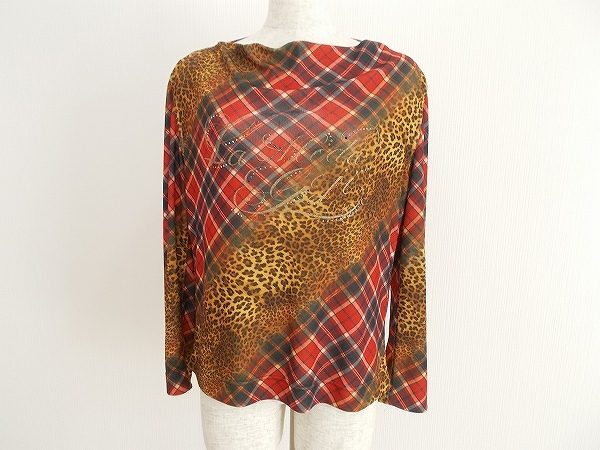 クールエレガントが素敵！伊太利屋のチェック柄カットソーをお譲りいただきました