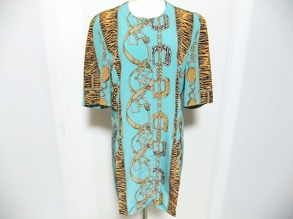 ベルトとヒョウ柄でインパクト大！伊太利屋のチュニックを買取いたしました