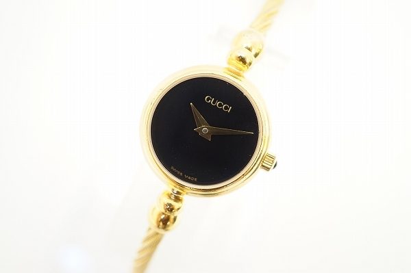 上品でスタイリッシュなグッチの時計を買取いたしました