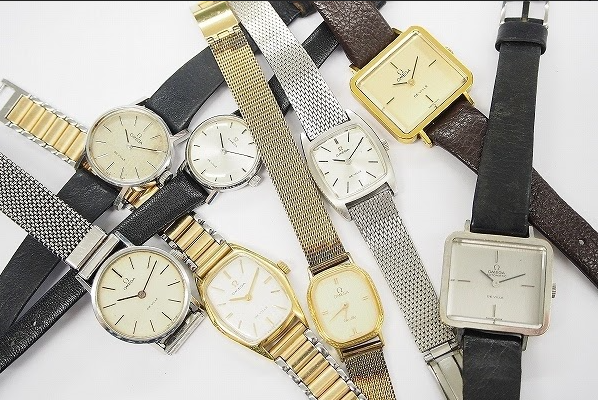 世界的にも有名でファンの多いOMEGAオメガのレディース用の腕時計を買取させて頂きました。