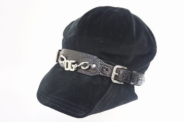 パンチの効いたアクセントがカッコイイ、ドルチェ&ガッバーナのキャスケットを買取いたしました