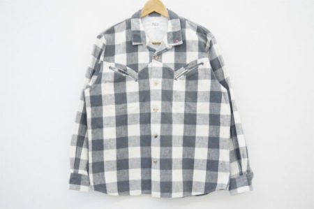 カーブポケットとチェックがチャームポイント、パパスのジャケットを買取いたしました