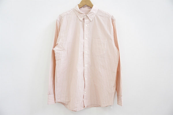 優しげピンクで柔らかな雰囲気のパパスの長袖シャツを買取いたしました