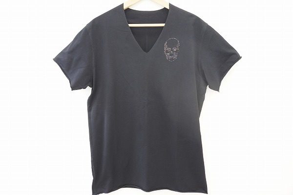 スワロフスキースカルが高級感ある、ルシアンペラフィネのTシャツを買取いたしました