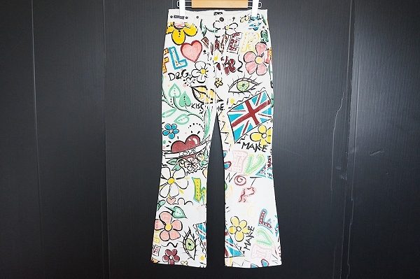 ユニークな遊び心が都会的なドルチェ&ガッバーナのデニムパンツを買取致しました