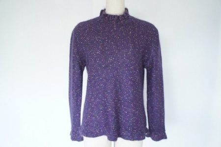 フリルと混糸のディテールが素敵なレリアンのセーターを買い取りました