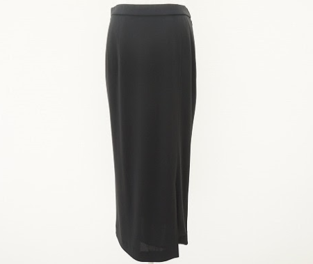 シンプルでも上品さを感じさせるロング丈タイトスカート！レオナール LEONARD