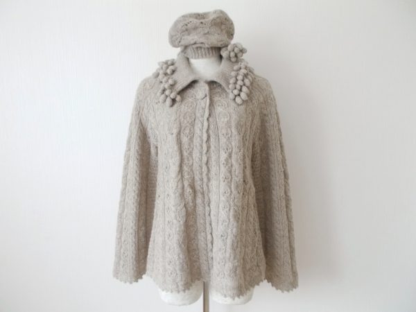 可愛い帽子つき！インゲボルグのニットジャケットを買い取りました