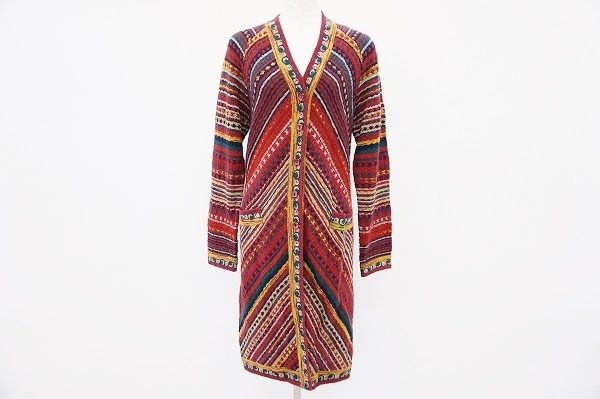 ミッソーニらしさあふれるロングカーディガンを買い取りました