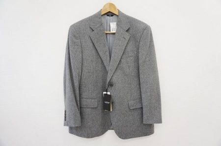 カシミア混の上質さ！ランバンのタグつきジャケットを買い取りました
