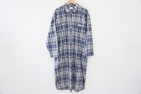 パパスのチェック柄ロングシャツを買い取りました