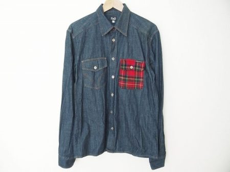 タータンチェックが新鮮！ドルチェ&ガッバーナのデニムシャツを買い取りました