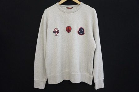 カジュアルに合わせたいモンクレールのスウェットトップスを買い取りました