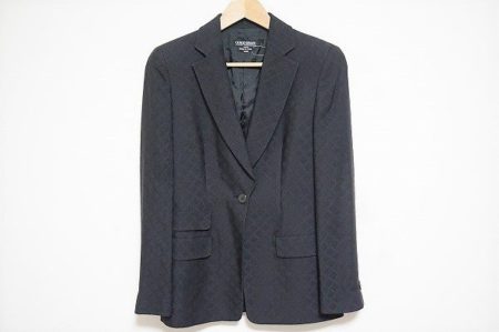 ジョルジオアルマーニのシルク混ジャケットを買い取りました
