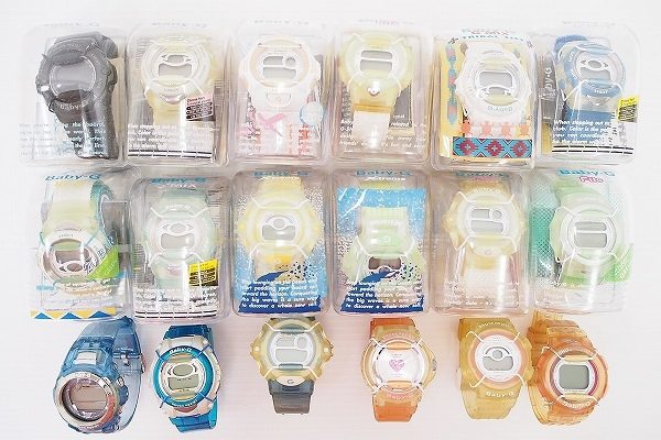 ファッショナブルなカジュアルウォッチ、カシオのBABY-Gを買取いたしました