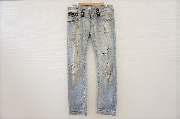 ドルチェ&ガッバーナのダメージ加工デニムをお譲りいただきました