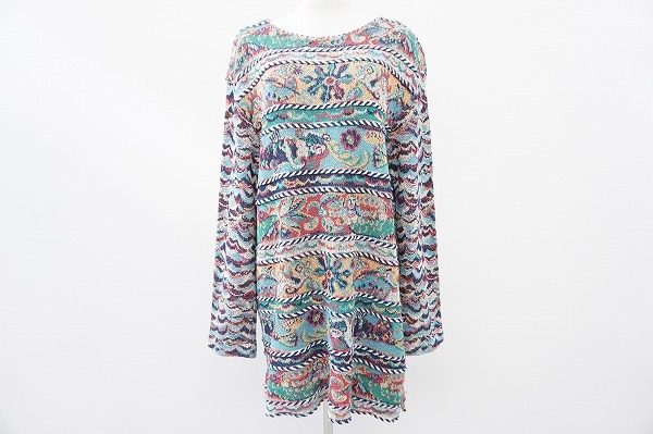 おしゃれ着にぴったり！ミッソーニのロングニットトップスを買い取りました