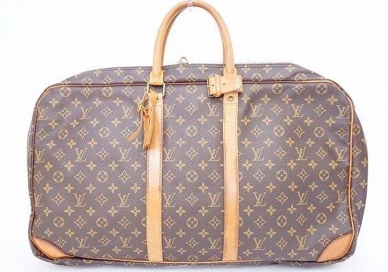 定番人気の茶色にモノグラムはユニセックスで長く愛用可能なルイヴィトン LOUISVUITTONの旅行バッグを買取させて頂きました。