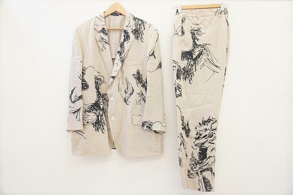 サンプル品!ヨウジヤマモトのメンズスーツをお譲りいただきました