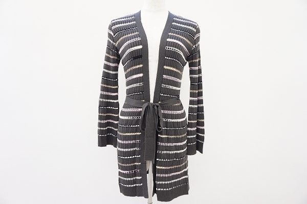 落ち着いた色味でも存在感ある、エムミッソーニのカーディガンを買取いたしました