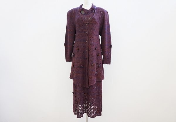 秋冬スタイルにぜひ取り入れたい、ノンノンドールのセットアップを買取いたしました