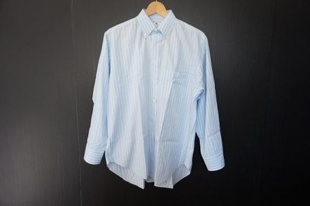 さわやかな水色ストライプ！エトロのボタンダウンシャツをお譲りいただきました