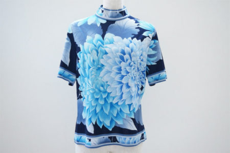 鮮やかかつ涼やか、レオナールの半袖カットソーを買取いたしました