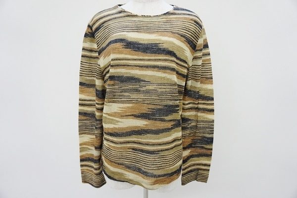 デザイン性・機能性高いニット、ミッソーニのニットを買取いたしました