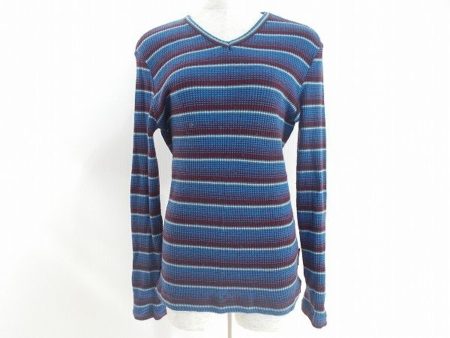 落ち着いたマルチカラーボーダーデザインのドルチェアンドガッパーナ ジーンズのニットカットソーを買取いたしました