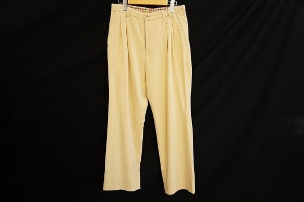 履き心地よく上品なパパスのコーデュロイパンツを買取いたしました