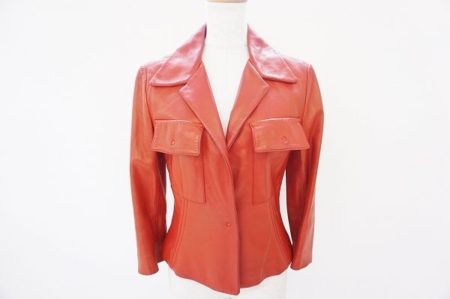 レディな要素が詰まったドルチェ&ガッバーナのレザージャケットを買い取りました