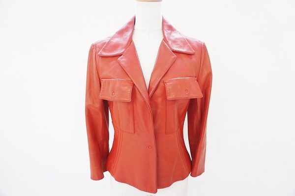 レディな要素が詰まったドルチェ&ガッバーナのレザージャケットを買い取りました