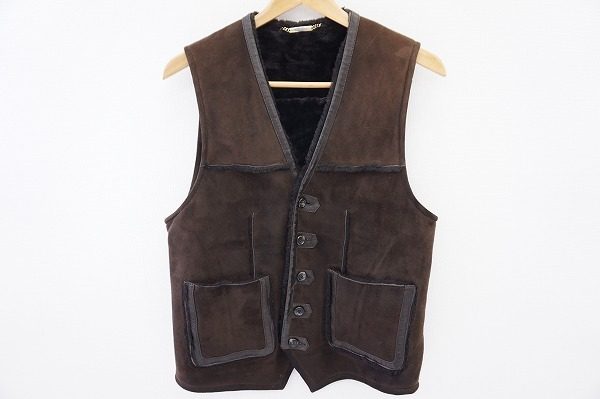 ドルチェ&ガッバーナのムートン地ベストを買い取りました