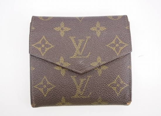 コンパクトなフォルムでバッグの中でかさばらないルイ・ヴィトンのレディース用財布を買取させて頂きました。